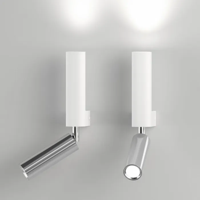 Бра с подсветкой Eurosvet Pitch 40020/1 LED белый/хром от ImperiumLoft