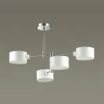 Люстра на штанге Lumion Ashley 3742/4C Цвет плафонов белый Цвет арматуры хром от ImperiumLoft