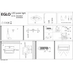 Накладной светильник Eglo ПРОМО Fueva 1 96247 Цвет арматуры хром от ImperiumLoft