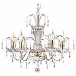 Подвесная люстра Arte Lamp Sparkles A3054LM-5GO 