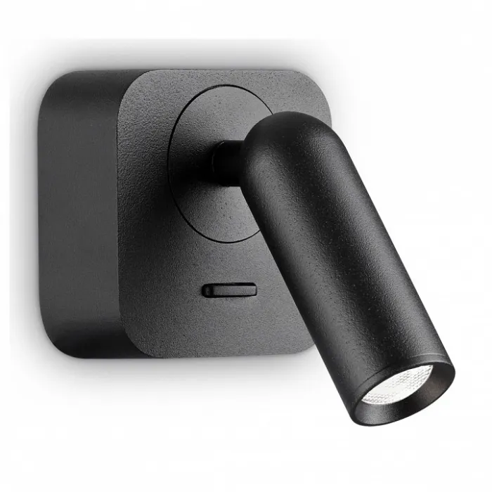 Бра Ideal Lux Bean Square BEAN SQUARE AP NERO Цвет плафонов черный от ImperiumLoft