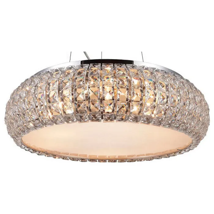 Подвесной светильник TopLight Jacobina TL1161-6H Цвет арматуры хром Цвет плафонов прозрачный от ImperiumLoft