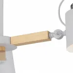 Люстра на штанге Arte Lamp 7141 A7141PL-3WH Цвет арматуры белый Цвет плафонов белый от ImperiumLoft