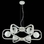 Подвесная люстра Maytoni Avola MOD431-PL-06-WS Цвет арматуры серебро Цвет плафонов белый от ImperiumLoft
