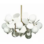 Подвесная люстра Loft it Matisse 10008/10 white Цвет арматуры золото Цвет плафонов белый от ImperiumLoft