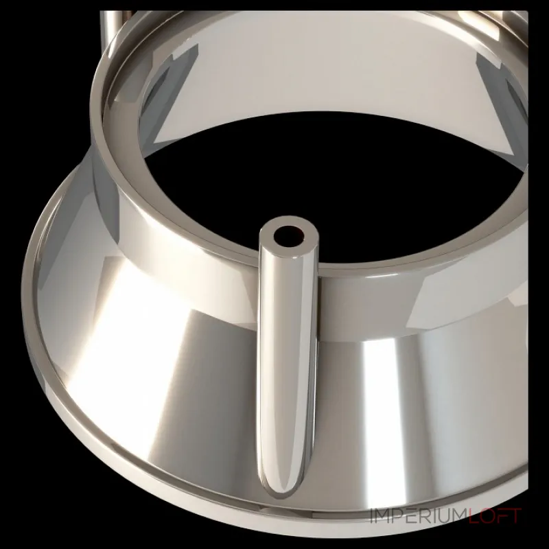 Рамка на 1 светильник Maytoni Alfa C064-01CH Цвет арматуры хром