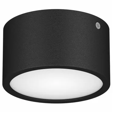 Накладной светильник Lightstar Zolla Cyl LED-RD 211917 Цвет плафонов белый Цвет арматуры черный