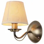 Бра Arte Lamp 9368 A9368AP-1AB Цвет арматуры бронза Цвет плафонов кремовый