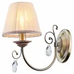Бра Arte Lamp Vivido A6021AP-1AB Цвет арматуры бронза Цвет плафонов белый