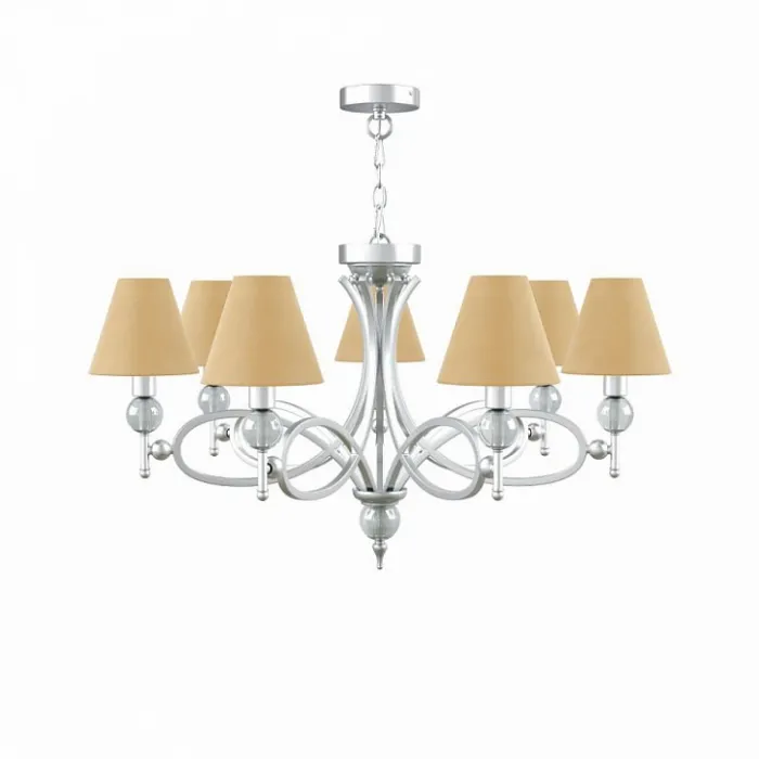 Подвесная люстра Lamp4You Eclectic 16 M2-07-CR-LMP-O-23 Цвет арматуры хром Цвет плафонов желтый от ImperiumLoft