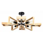 Потолочная люстра Arte Lamp Brussels A8030PL-8BK