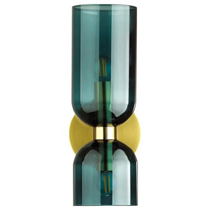 Бра Odeon Light Orinoco 4803/2W Цвет плафонов синий Цвет арматуры бронза от ImperiumLoft