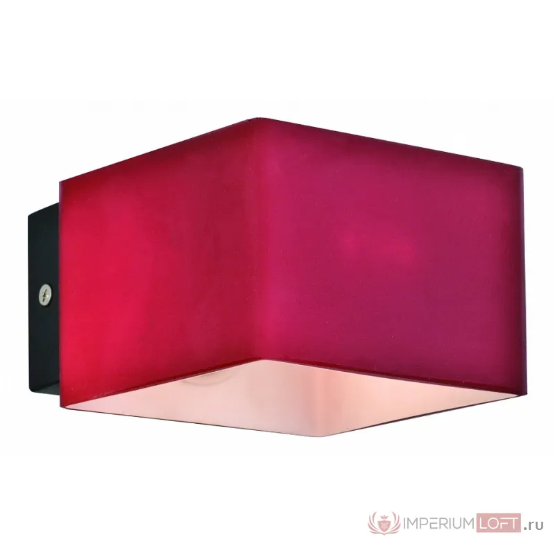 Накладной светильник ST-Luce Concreto SL536.601.01 Цвет арматуры черный Цвет плафонов красный от ImperiumLoft