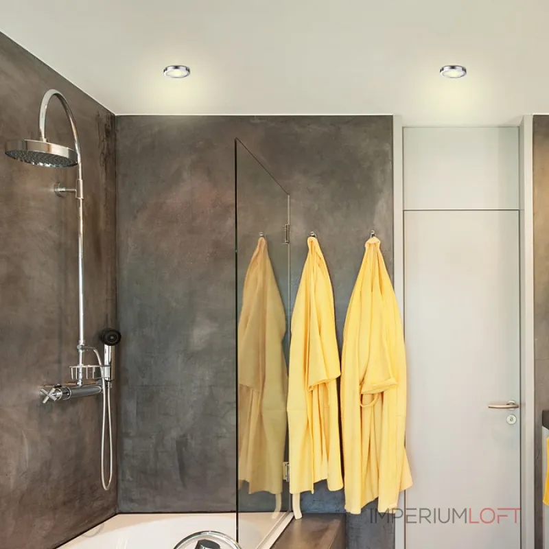 Встраиваемый светильник Novotech Damla 370388 Цвет арматуры хром Цвет плафонов белый от ImperiumLoft