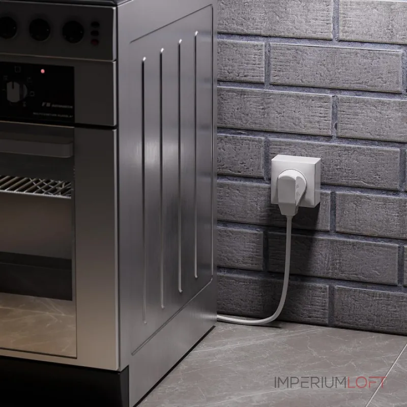 Короб накладной для силовой розетки Werkel белый W1199201 от ImperiumLoft