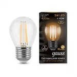Лампа светодиодная Gauss 1058 E27 5Вт 2700K 105802105-D