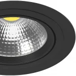 Встраиваемый светильник Lightstar Intero 111 i9270707 Цвет арматуры черный