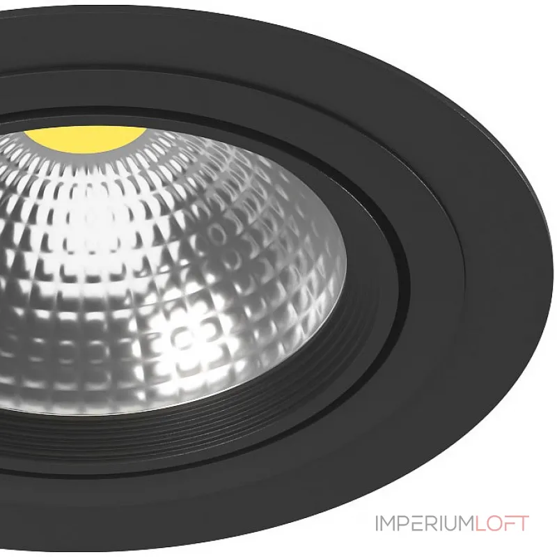Встраиваемый светильник Lightstar Intero 111 i9270707 Цвет арматуры черный