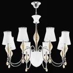 Подвесная люстра Lightstar Escica 806080 Цвет арматуры янтарный Цвет плафонов янтарный от ImperiumLoft