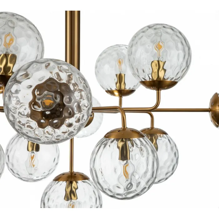 Люстра на штанге Indigo Cocoon 11008/13P Brass от ImperiumLoft