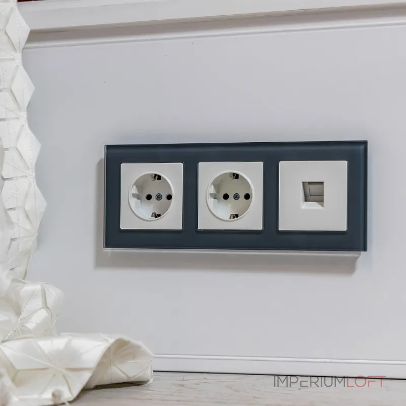 Розетка Ethernet RJ-45 без рамки Werkel W118 1 W1181001 Розетка Ethernet RJ-45 без рамки Werkel W118 1 W1181001