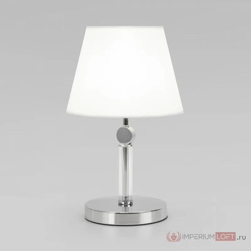 Настольная лампа декоративная Eurosvet Conso 01145/1 хром от ImperiumLoft