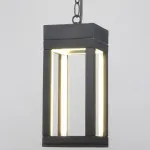 Подвесной светильник Elektrostandard Frame 1528 TECHNO LED серый от ImperiumLoft