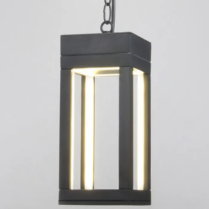 Подвесной светильник Elektrostandard Frame 1528 TECHNO LED серый от ImperiumLoft