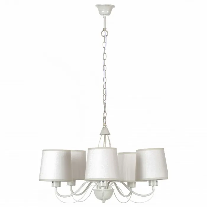 Подвесная люстра Arte Lamp Orlean A9310LM-5WG Цвет арматуры золото Цвет плафонов белый от ImperiumLoft