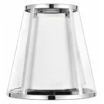 Накладной светильник Vele Luce Linda VL4243W01 Цвет арматуры хром Цвет плафонов белый