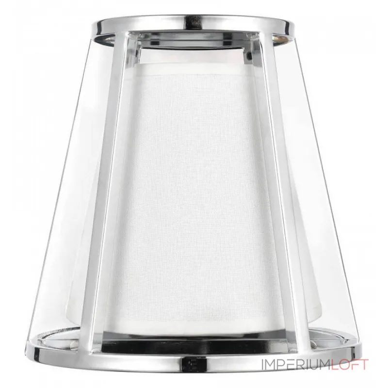 Накладной светильник Vele Luce Linda VL4243W01 Цвет арматуры хром Цвет плафонов белый Накладной светильник Vele Luce Linda VL4243W01 Цвет арматуры хром Цвет плафонов белый