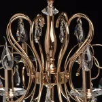 Подвесная люстра MW-Light Адель 6 373012808 Цвет арматуры золото Цвет плафонов прозрачный от ImperiumLoft