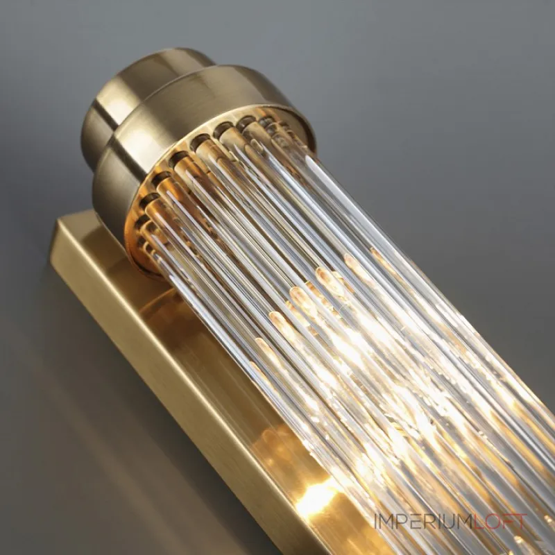 Бра Odeon Light Lordi 4821/2W Цвет плафонов прозрачный Цвет арматуры бронза