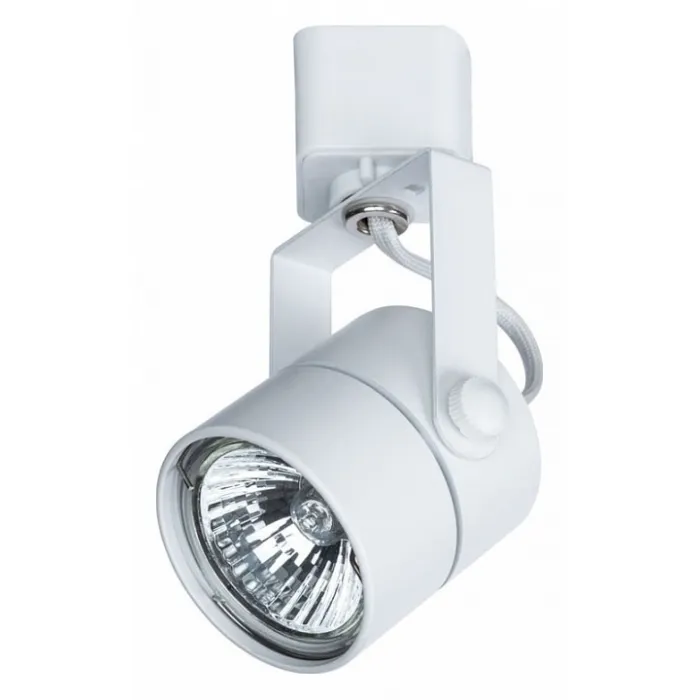 Светильник на штанге Arte Lamp Track Lights A1310PL-1WH Цвет арматуры белый Цвет плафонов белый от ImperiumLoft