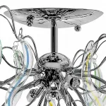 Люстра на штанге Lightstar Mocco 792124 Цвет арматуры хром Цвет плафонов желтый от ImperiumLoft