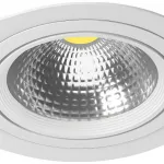 Встраиваемый светильник Lightstar Intero 111 i936060706 Цвет арматуры черно-белый от ImperiumLoft