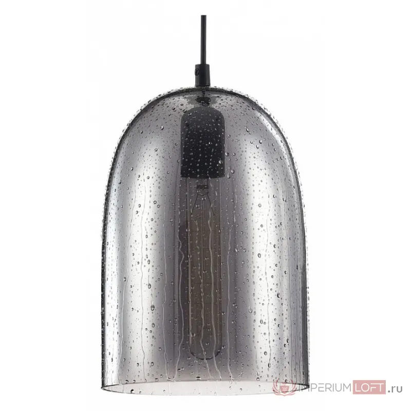 Подвесной светильник Maytoni Bergen T314-00-B Цвет арматуры черный Цвет плафонов серый от ImperiumLoft