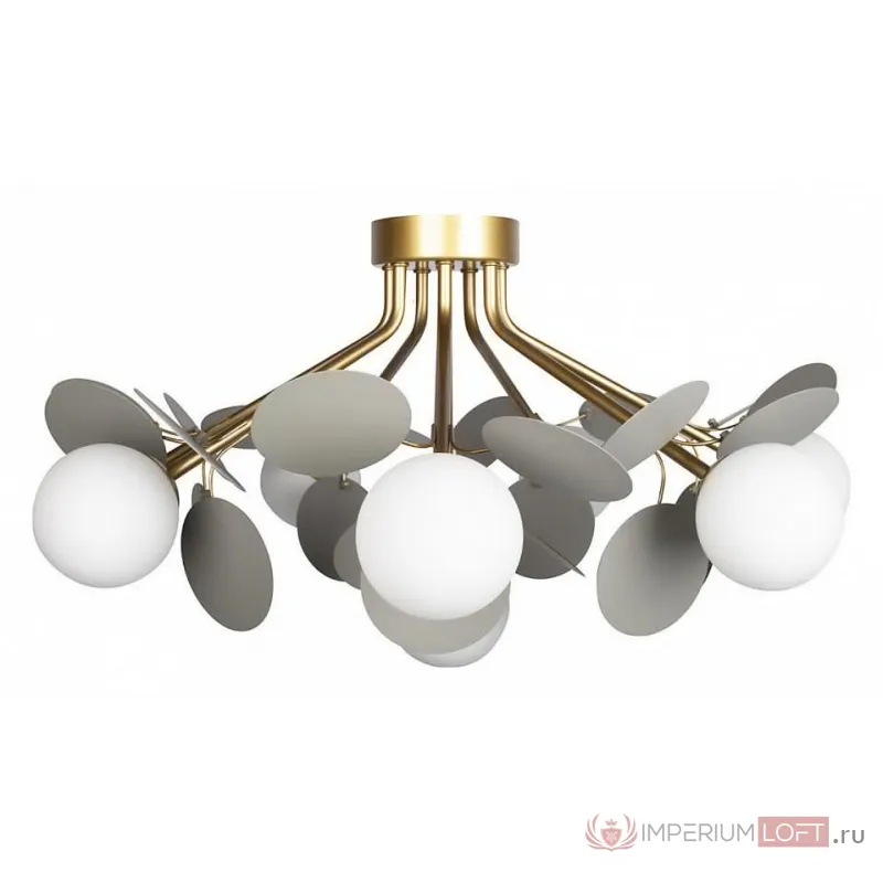 Потолочная люстра Loft it Matisse 10008/8C Grey от ImperiumLoft