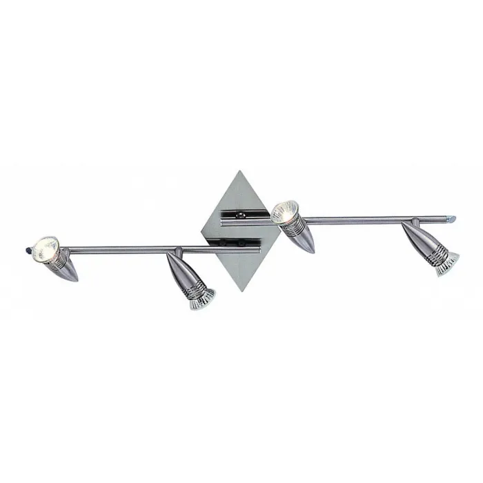 Спот Ideal Lux Alfa ALFA PL4 NICKEL Цвет арматуры никель от ImperiumLoft