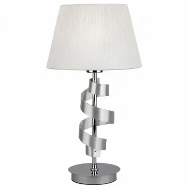 Настольная лампа декоративная Omnilux Genoa OML-60104-01 Цвет арматуры хром