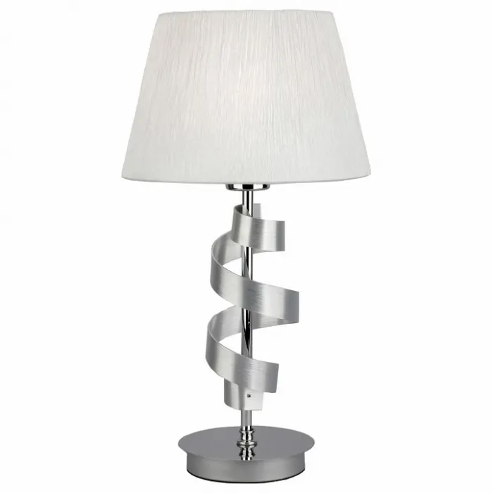 Настольная лампа декоративная Omnilux Genoa OML-60104-01 Цвет арматуры хром от ImperiumLoft