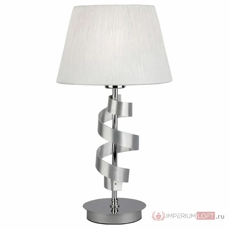 Настольная лампа декоративная Omnilux Genoa OML-60104-01 Цвет арматуры хром от ImperiumLoft
