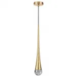 Подвесной светильник Odeon Light Gota 4278/1 Цвет плафонов прозрачный Цвет арматуры золото от ImperiumLoft
