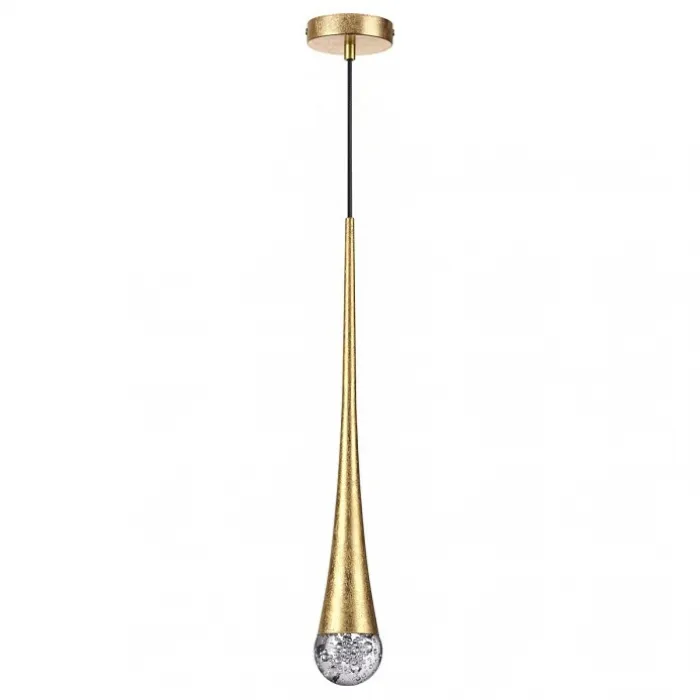 Подвесной светильник Odeon Light Gota 4278/1 Цвет плафонов прозрачный Цвет арматуры золото от ImperiumLoft