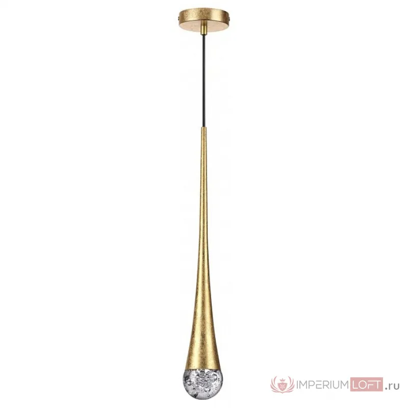 Подвесной светильник Odeon Light Gota 4278/1 Цвет плафонов прозрачный Цвет арматуры золото от ImperiumLoft