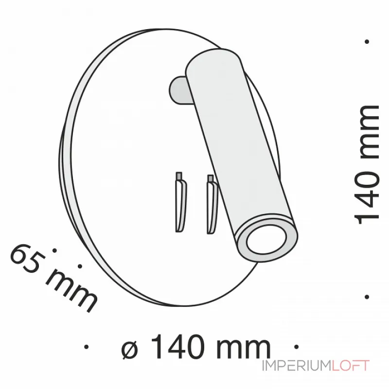 Бра Maytoni Ios 176 C176-WL-01-6W-B Цвет арматуры черный Цвет плафонов черный