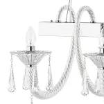 Подвесная люстра Lightstar Corno 821160 Цвет арматуры хром Цвет плафонов прозрачный от ImperiumLoft