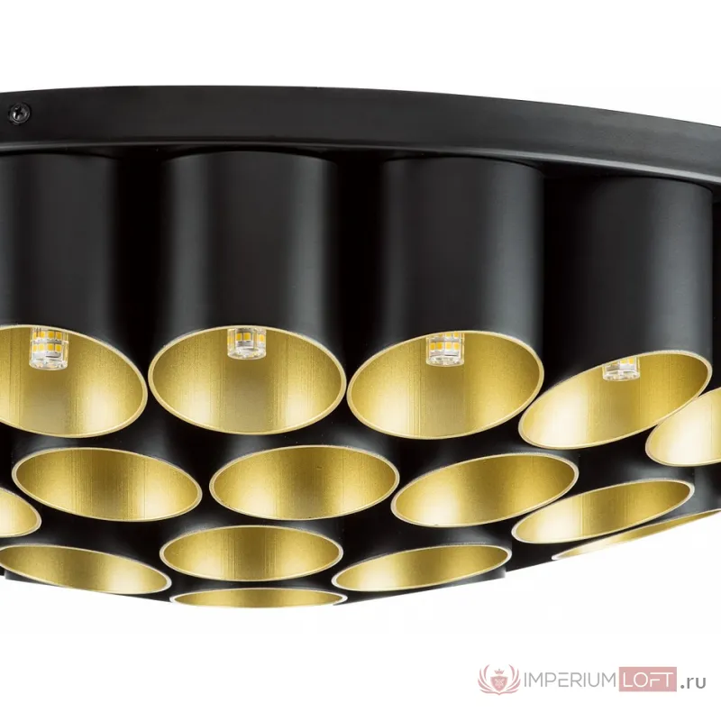 Потолочная люстра Lightstar Siena 720407 Цвет арматуры черный Цвет плафонов черный от ImperiumLoft