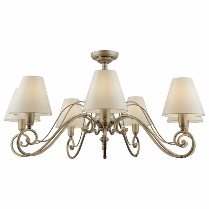 Подвесная люстра Lamp4You Provence 11 E3-07-H-LMP-O-25 Цвет арматуры золото Цвет плафонов белый от ImperiumLoft