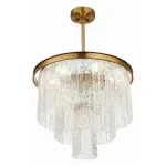 Люстра на штанге ST-Luce Corsia SL1230.302.06 Цвет арматуры Желтый Цвет плафонов Неокрашенный от ImperiumLoft